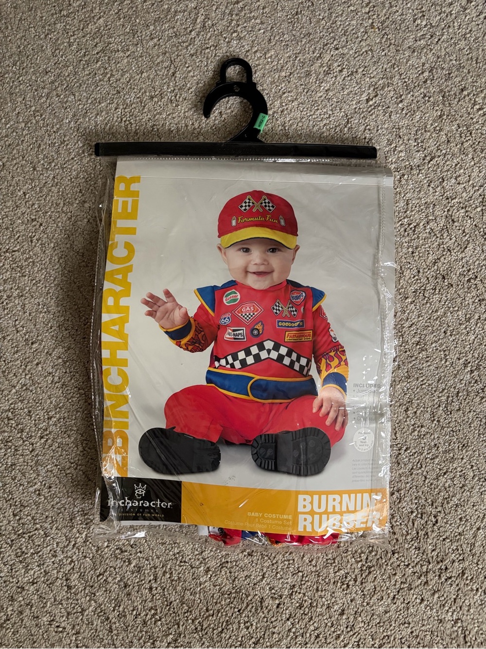 Toddler Racing Driver Costume - Red